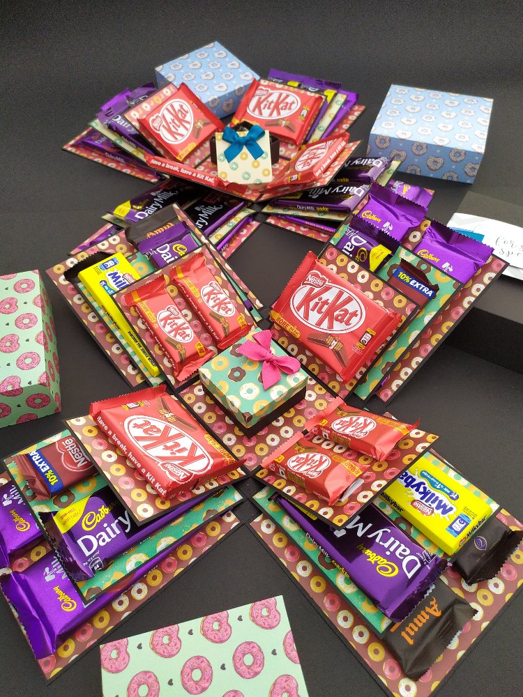 explosion surprise gift boxes