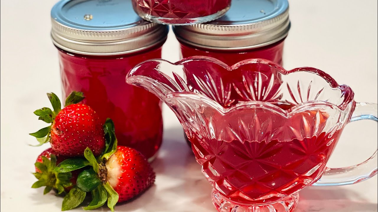 Hand crafted syrups and jams