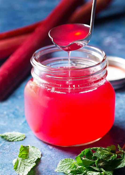 Hand crafted syrups and jams